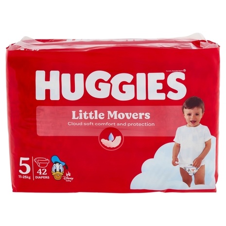Huggies ultra comfort Pannolini 5 11-25 Kg 42 pz